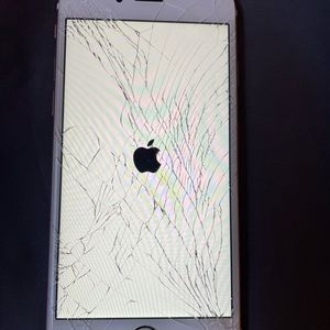 Cracked iphone 6s